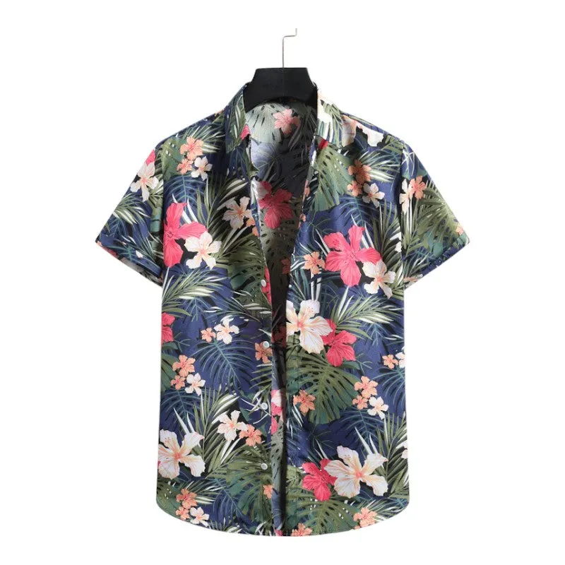 Short sleeve button down - Hawaiian shirts - Beach Shirts