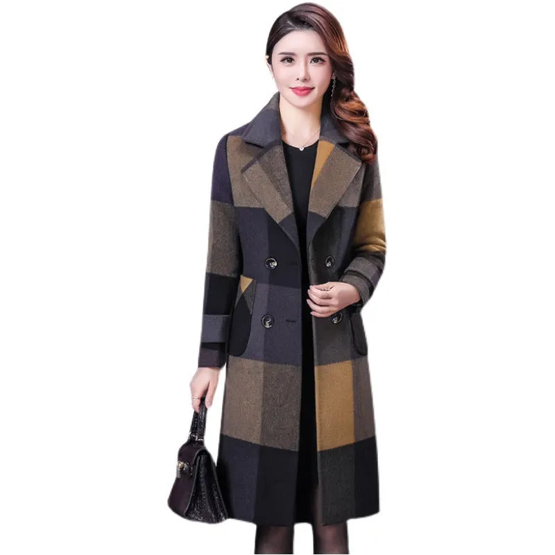 Slim Mid Length winter Coat