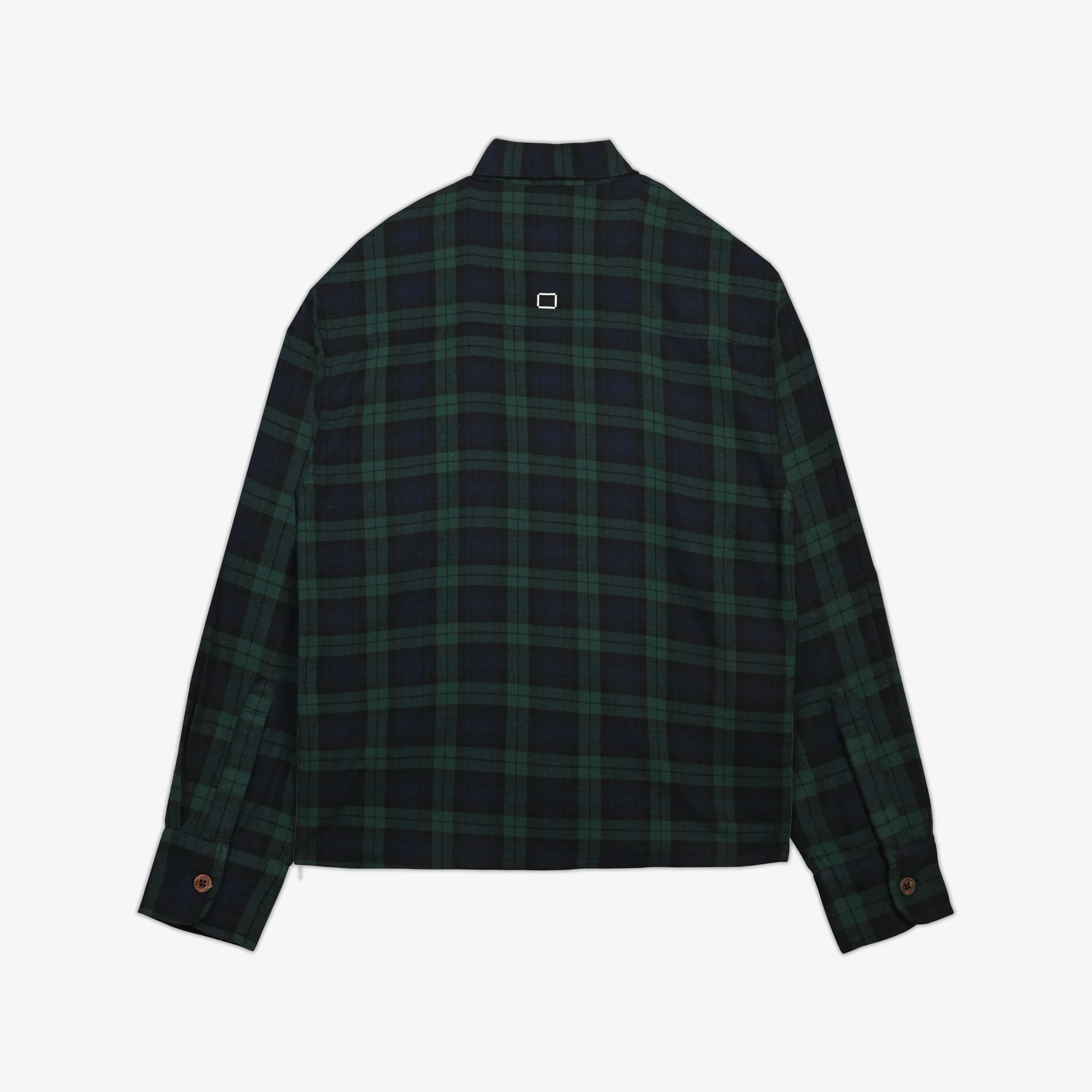 SUPERKICKS | FLANNEL SHIRT { FOREST GREEN