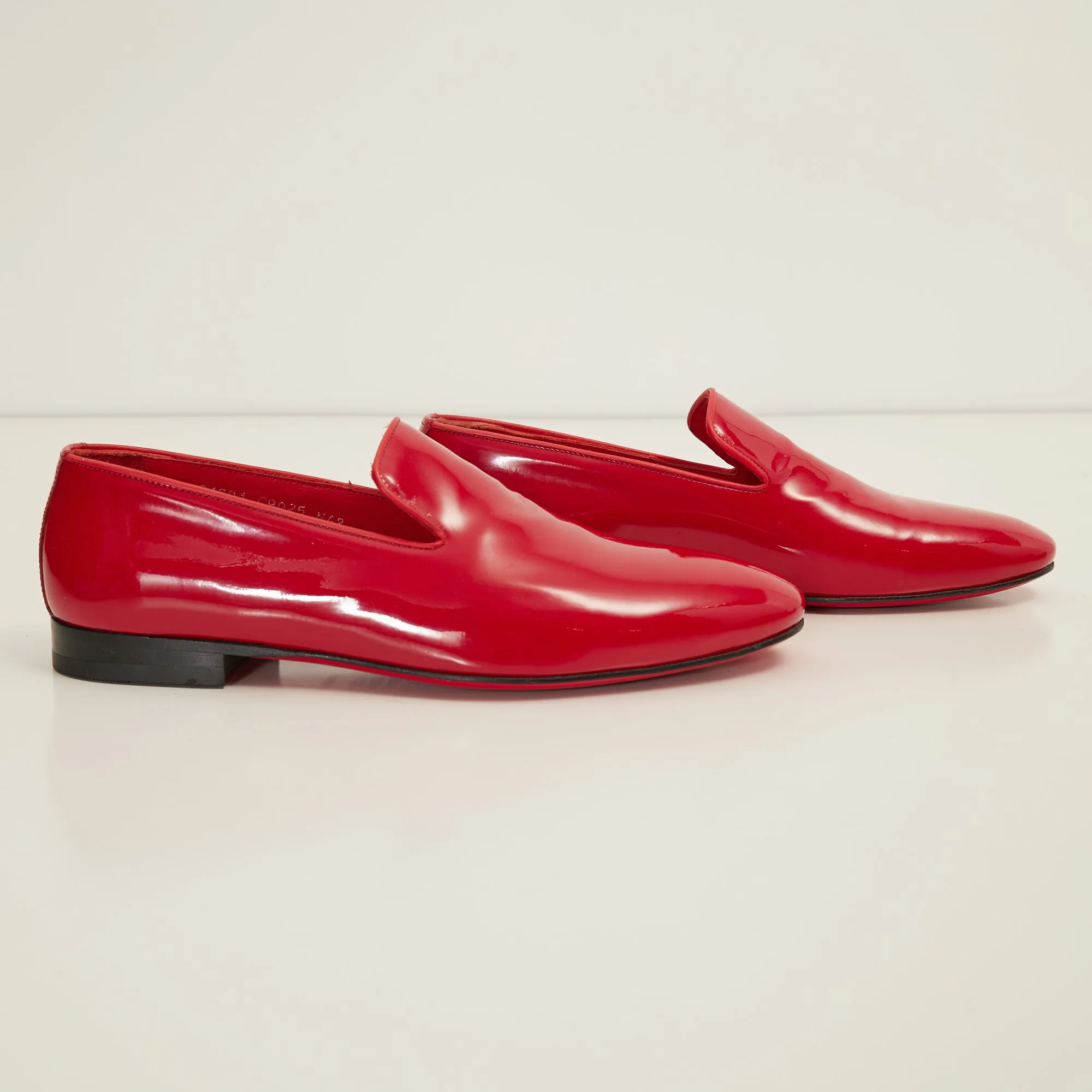 The Formal Leather Loafer - Red Patent