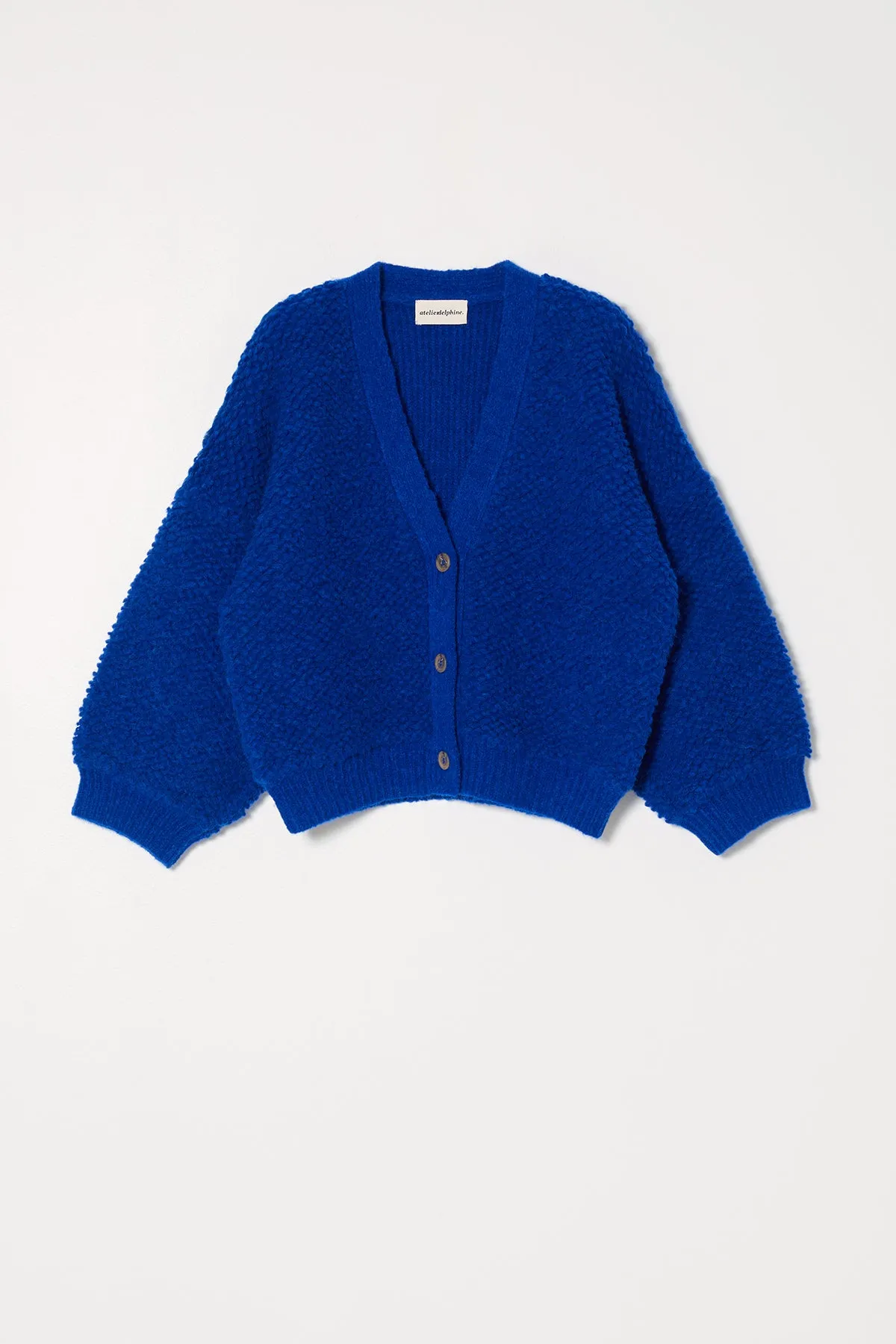 TRISTAN CARDIGAN, FRENCH TERRY