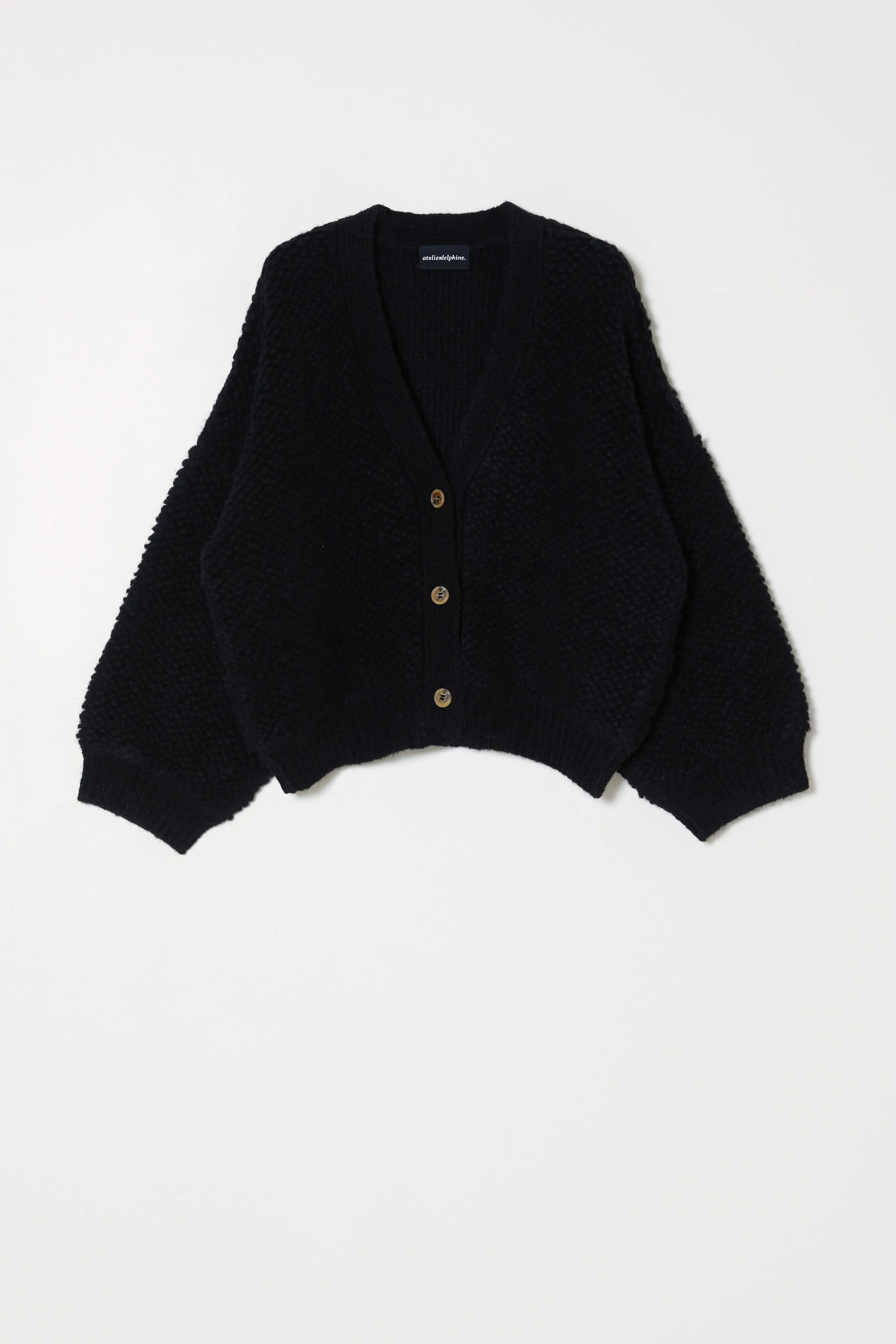 TRISTAN CARDIGAN, FRENCH TERRY