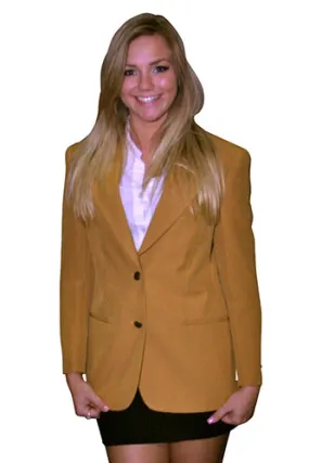 Women's Gold Blazer