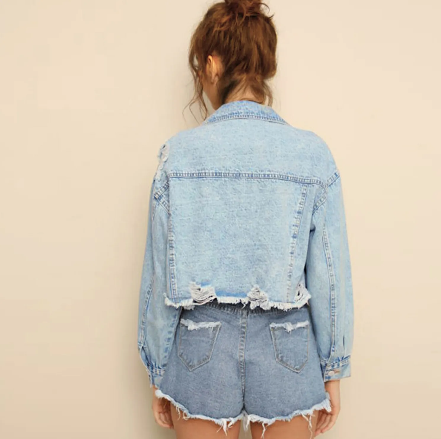 Women's Spring/Autumn Casual Denim Jacket