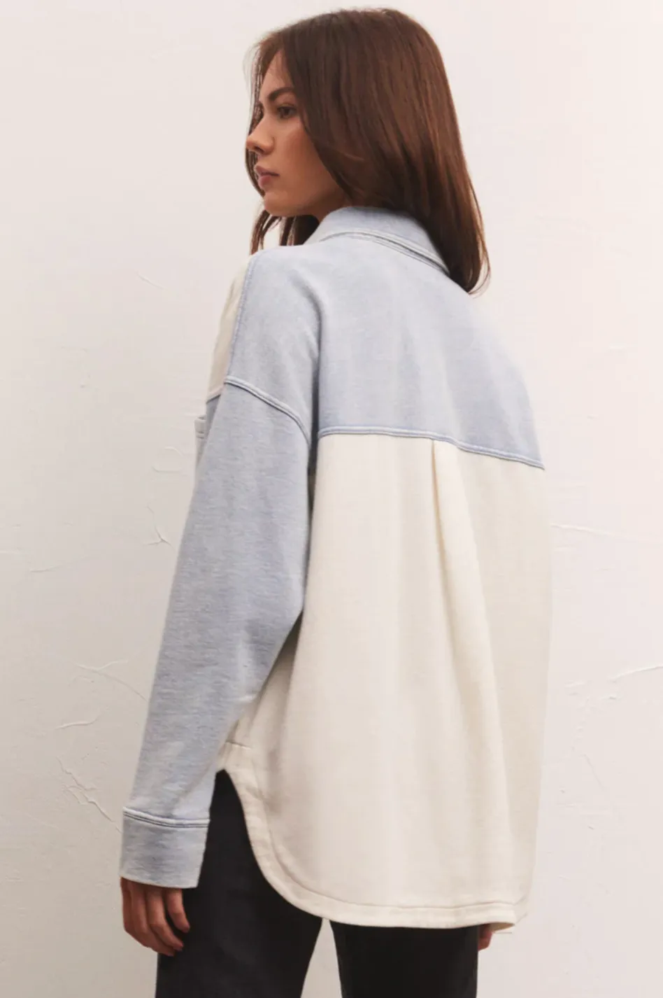 Zsup Color Block Knit Jacket